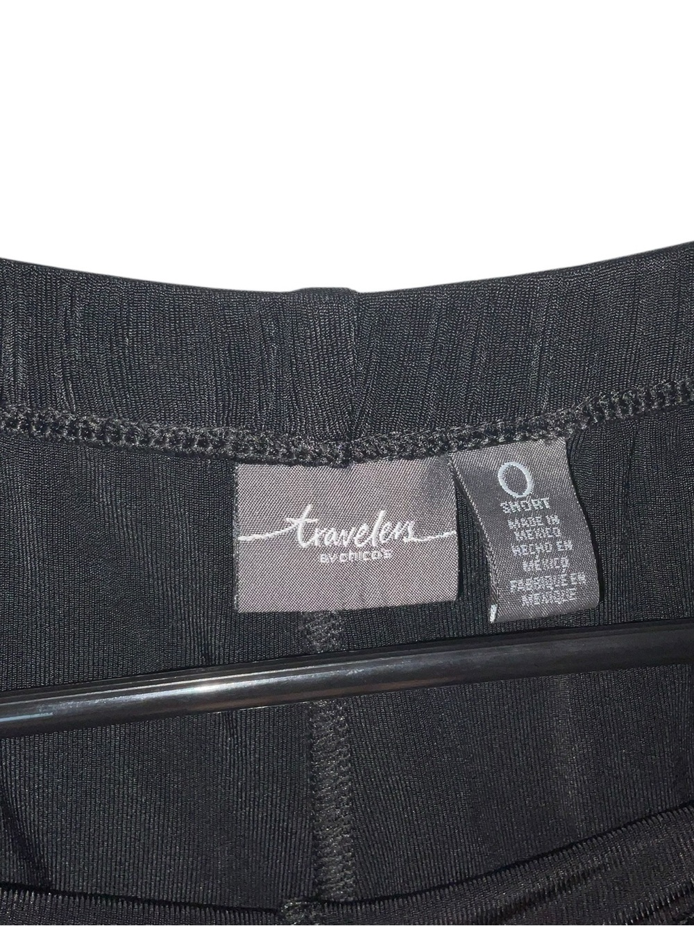 Traveler by Chicco Black Stretch Waist Leggings - Picture 3 of 11